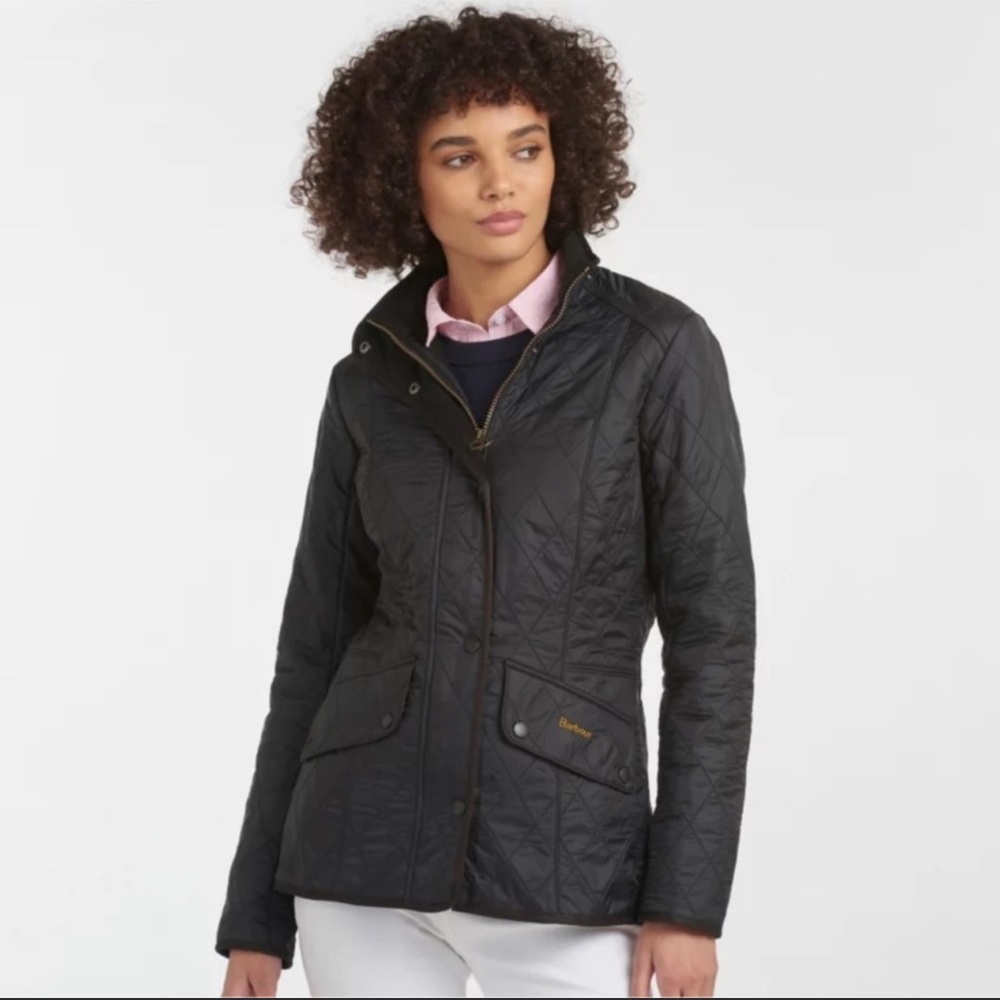 Barbour Cavalry Polarquilt Jacket Size 12 EUC